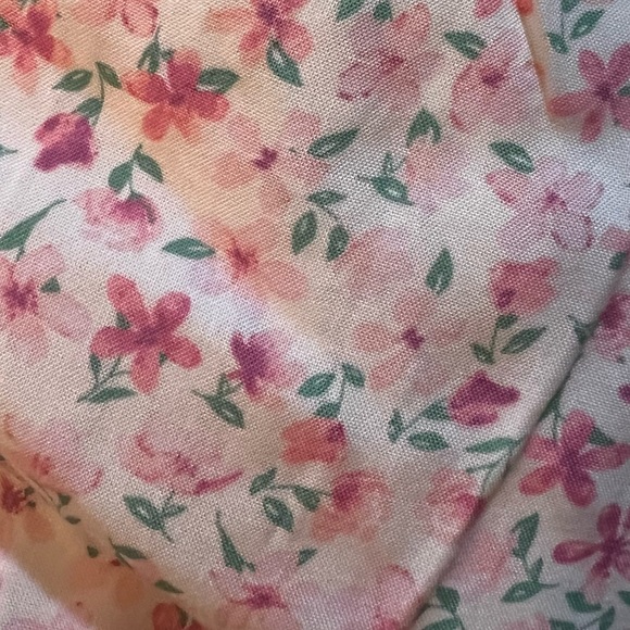 RSQ Midi Dress Pink Floral Large (Young Woman) - Picture 5 of 5